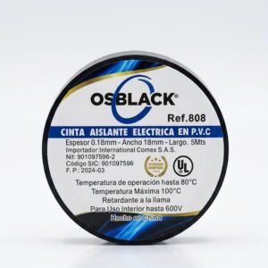 CINTA AISLANTE PEQUEÑA OSBLACK 5MT